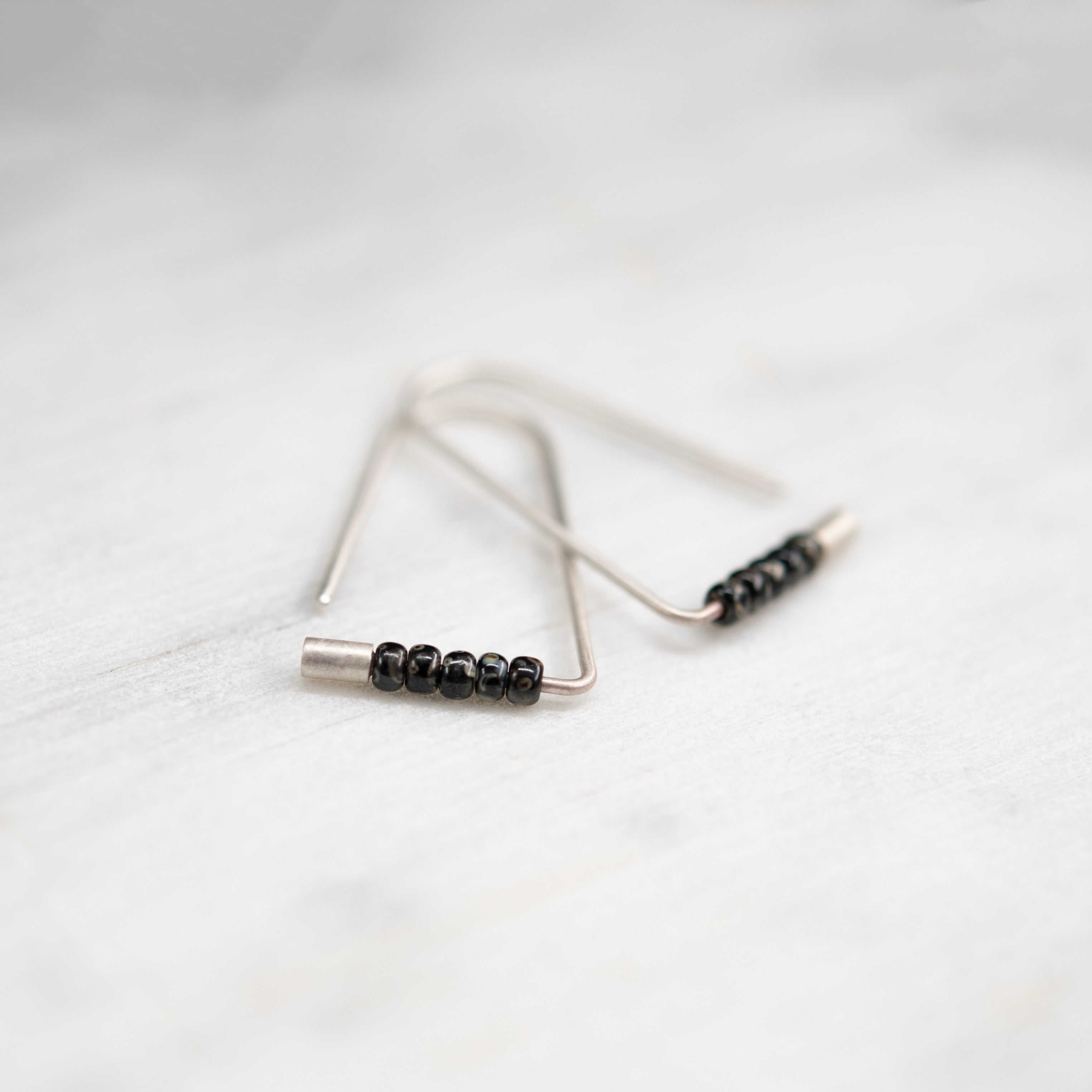 8 Paires De Boucles D'oreilles Triangles En Argent Sterling 925 – Tiges Droites, Sans Pierre