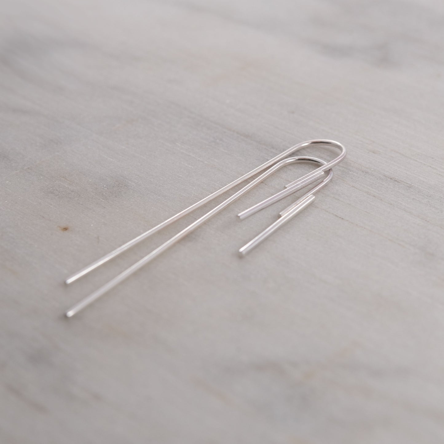 Boucles d'oreilles minimalistes pendantes N°19