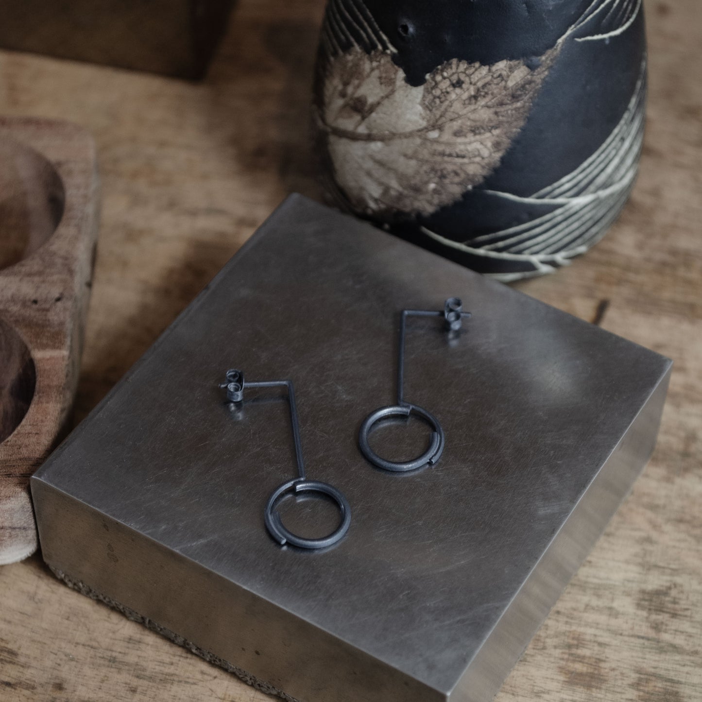 Boucles d'oreilles cercles N°2