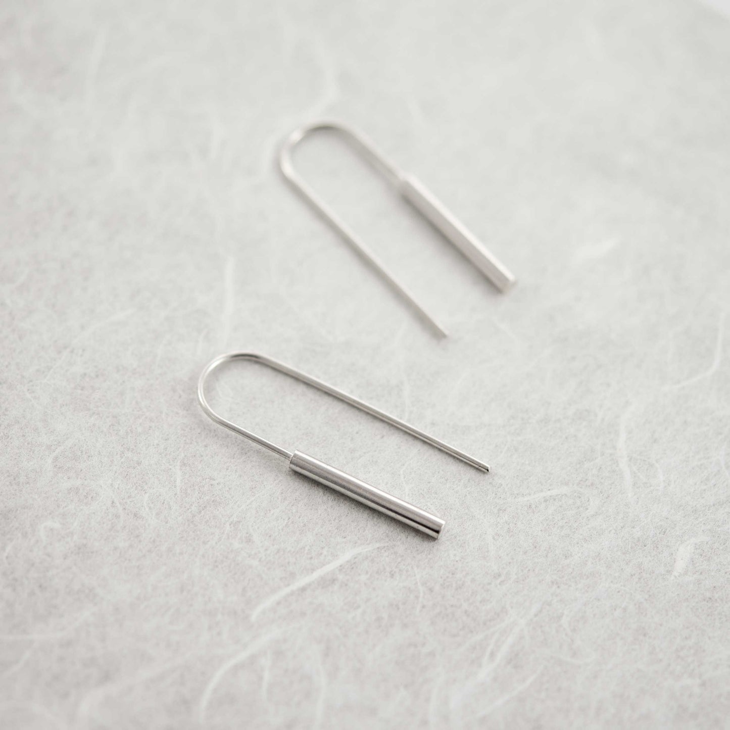 Boucles d'oreilles cylindrique N°3