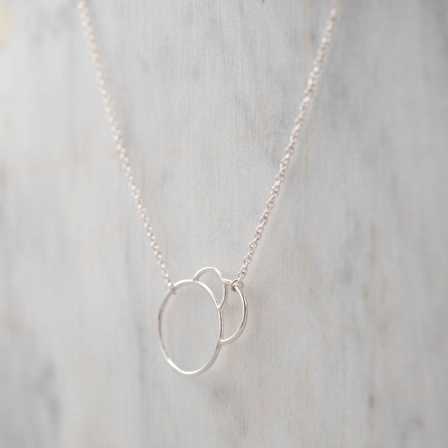 Collier cercles asymétriques N°43