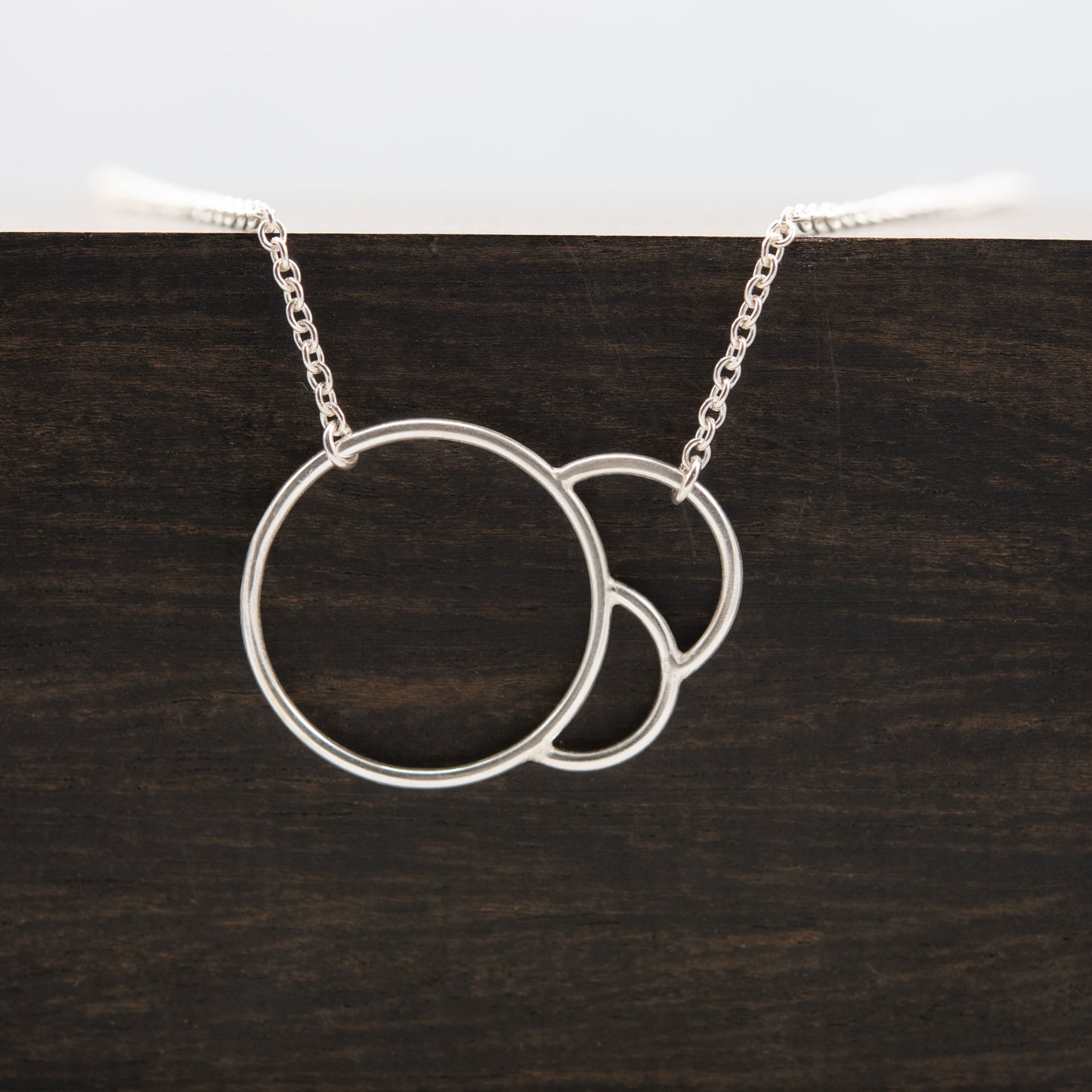 Collier cercles asymétriques N°43