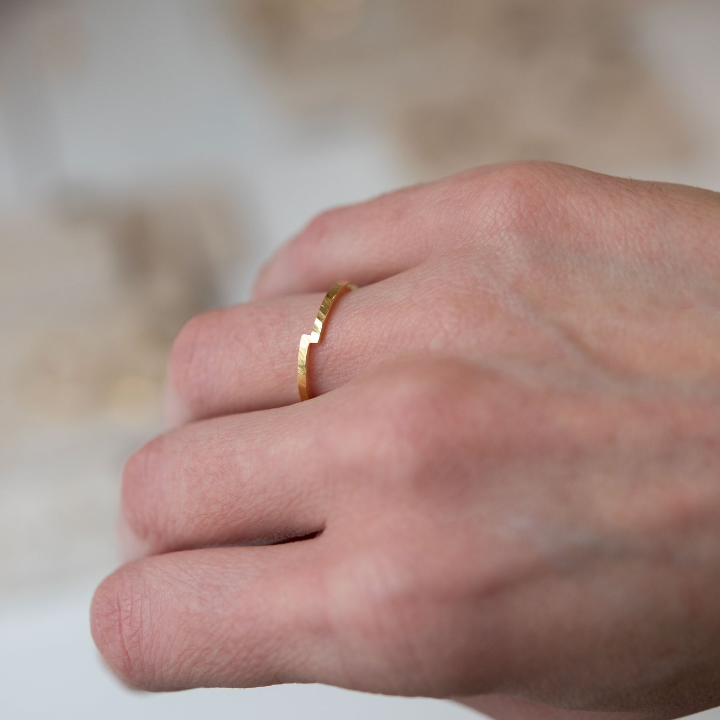 Bague rencontre en vermeil N°22