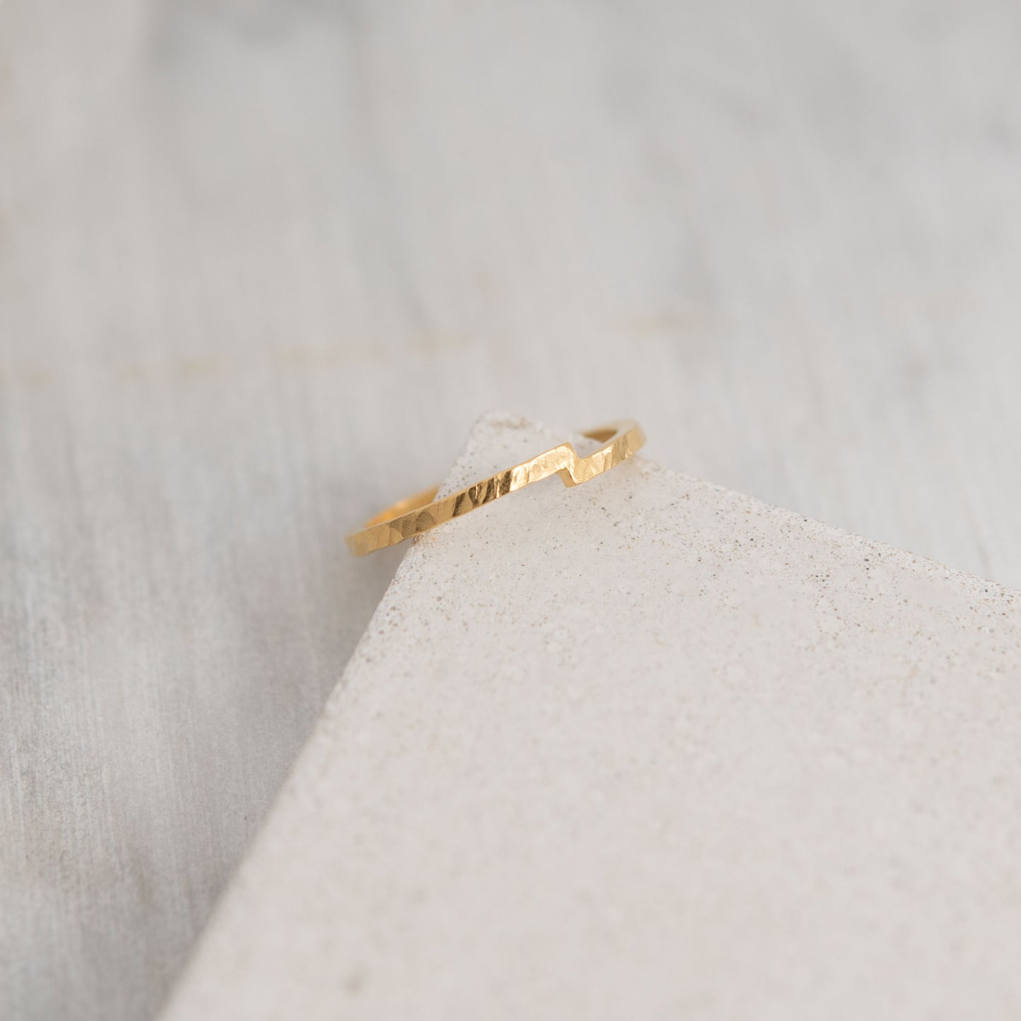 Bague rencontre en vermeil N°22