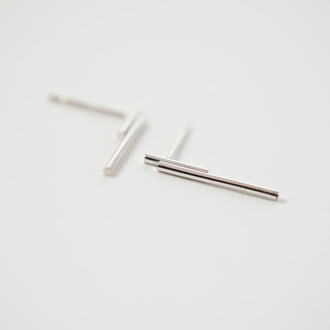 Boucles d'oreilles N°4 lignes parallèles