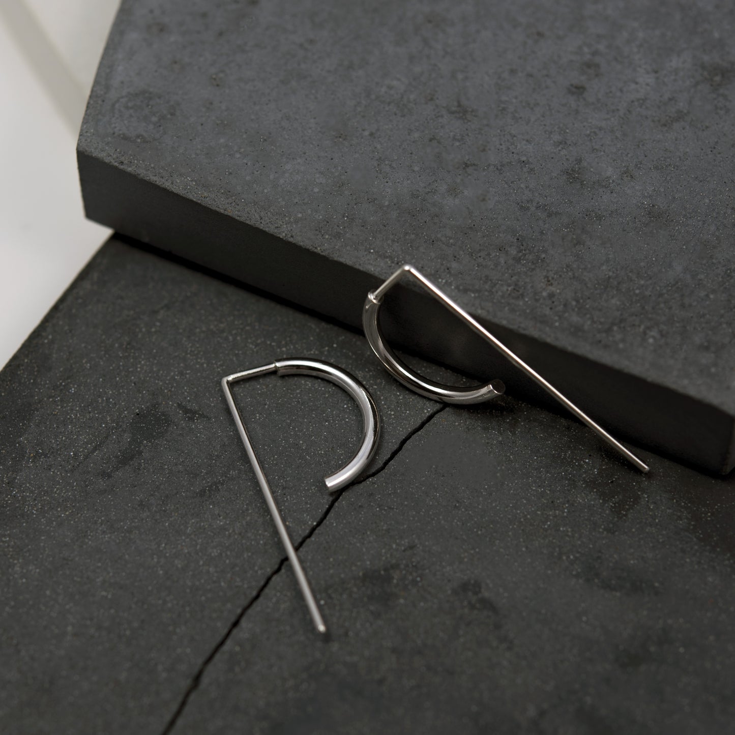 Boucles d'oreilles demi-créoles N°9