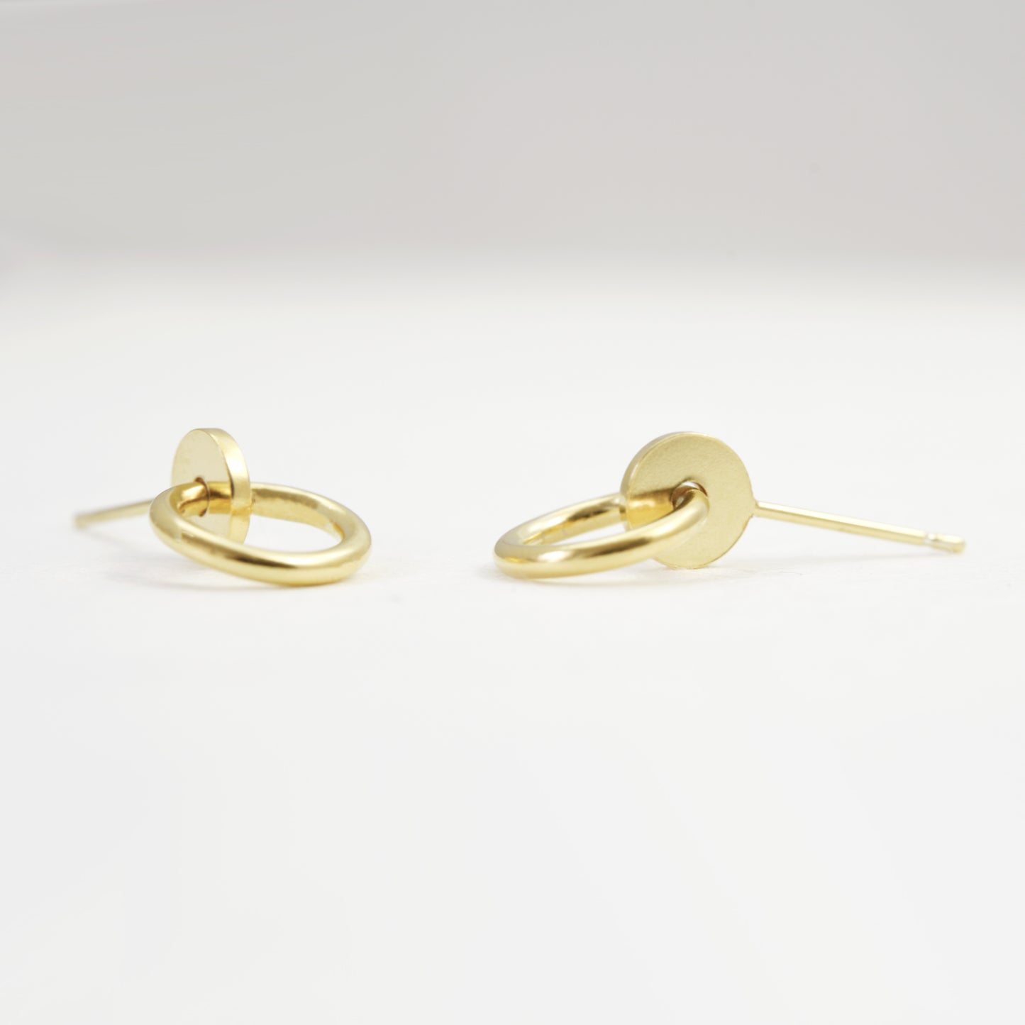 geometric stud earrings by AgJc