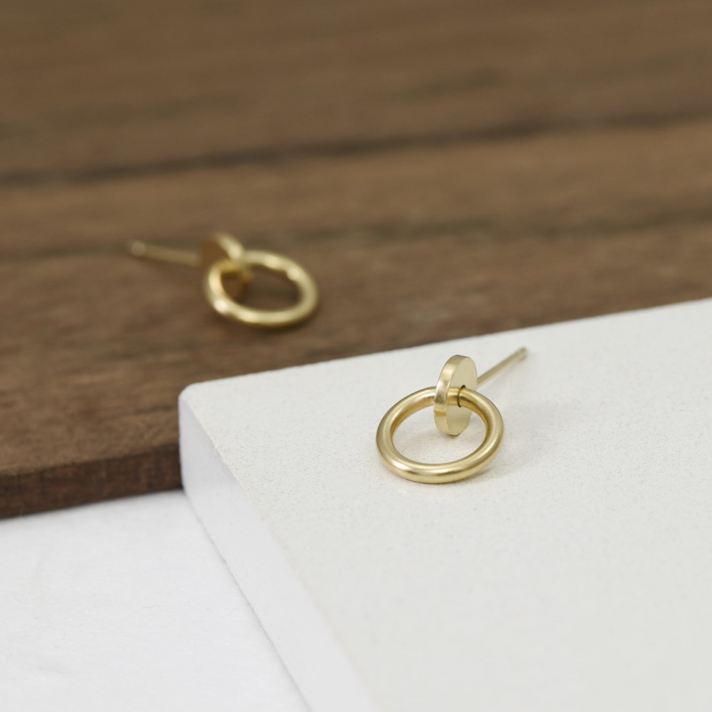 Small stud earrings for everyday wear by AgJc