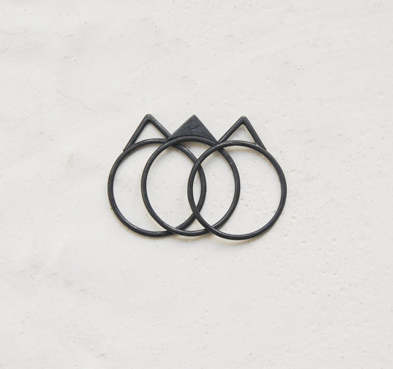 Stacking peak rings N°26 N°25 N°26 AgJc - 1