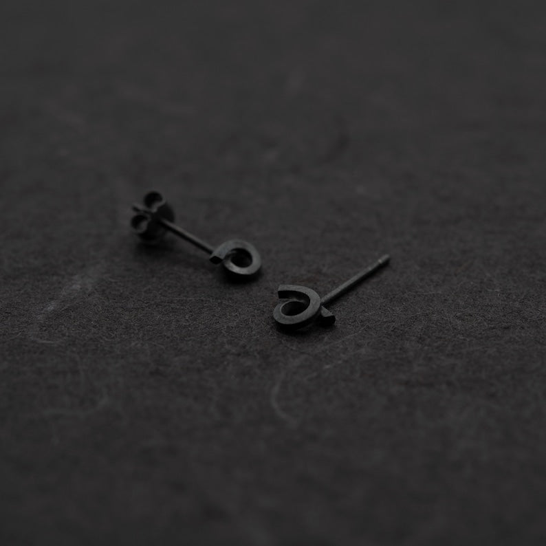 Puces d'oreilles torsadées N°7
