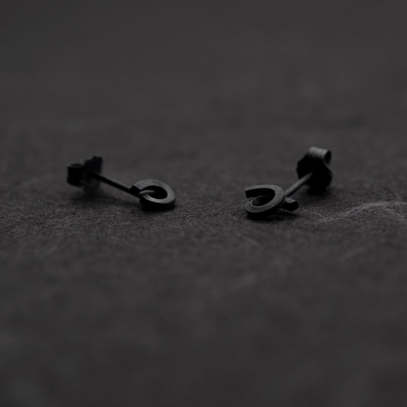 Puces d'oreilles torsadées N°7