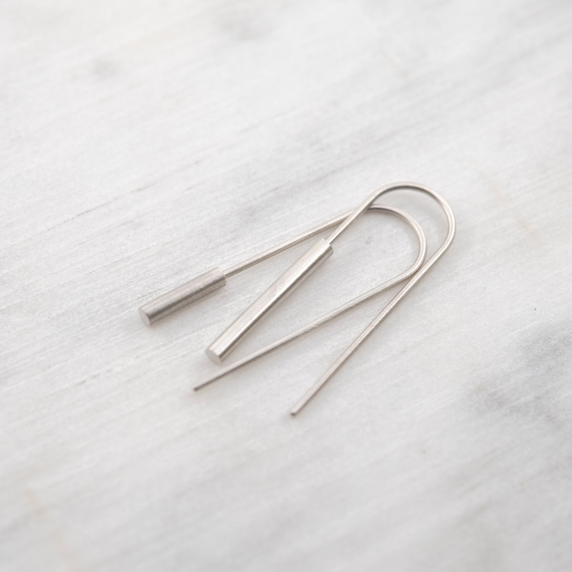 Boucles d'oreilles faites main en argent sterling 925 Boucles d'oreilles faites main en argent sterling 925